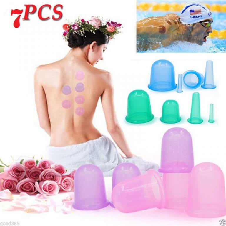 SILICONE MASSAGE VACUUM CUPPING MINI FACIAL EYE NOSE CUP