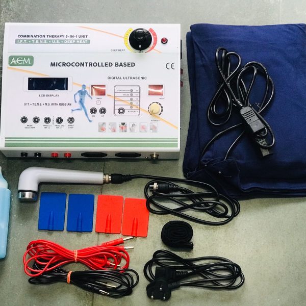 Ultrasonic TENS MS Deep Heat IFT Combination Machine-5in1 Combo