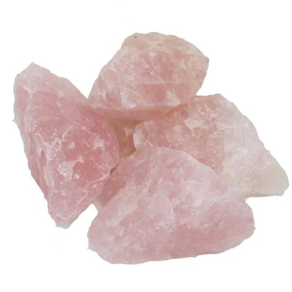 Natural Pink Rose Quartz Raw Rock Stones Chunks Rough for Love, Relationship, Marriage Delay, Happy Married Life (Keep in South-West Corner of Bedroom)